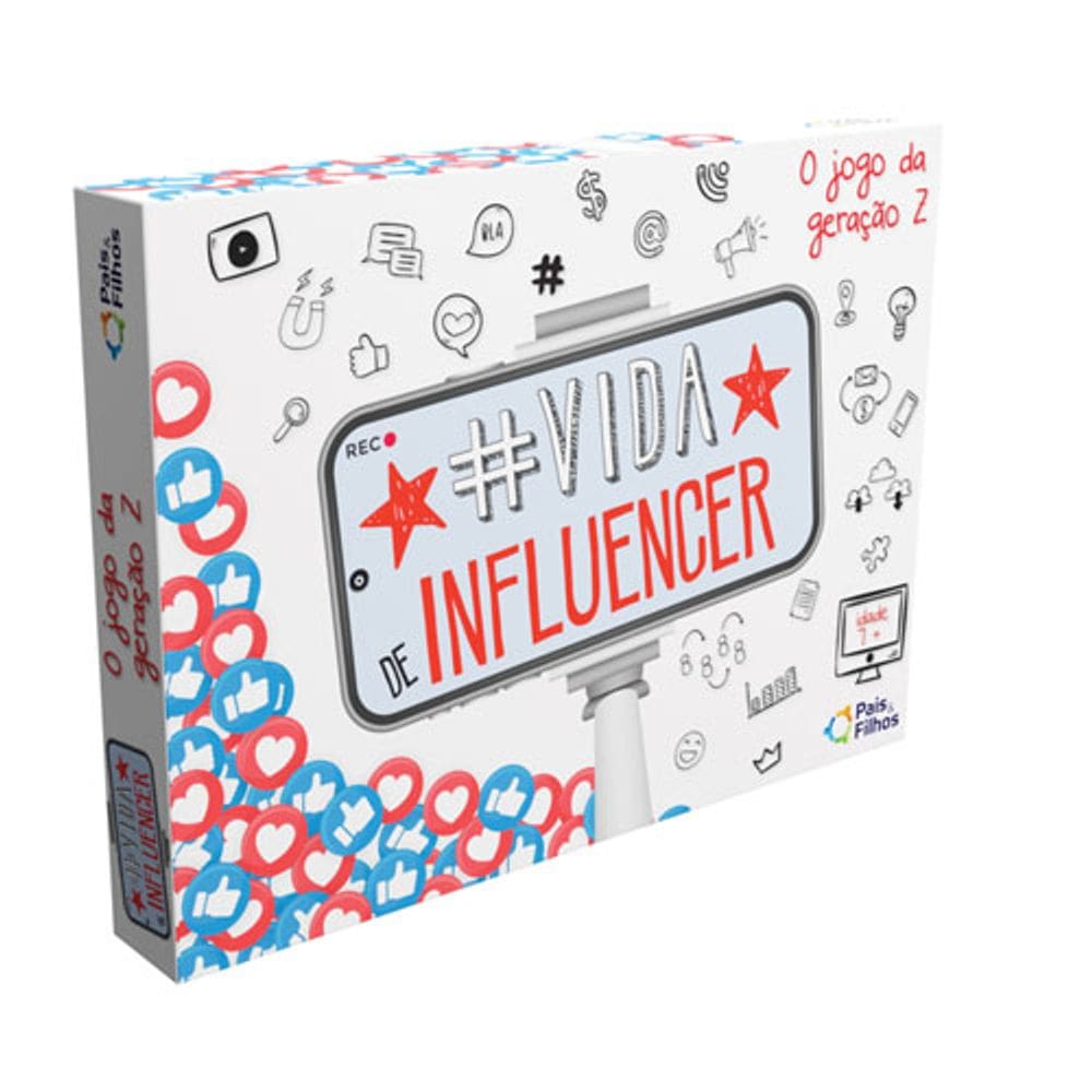 Jogo de Tabuleiro #Vida de Influencer