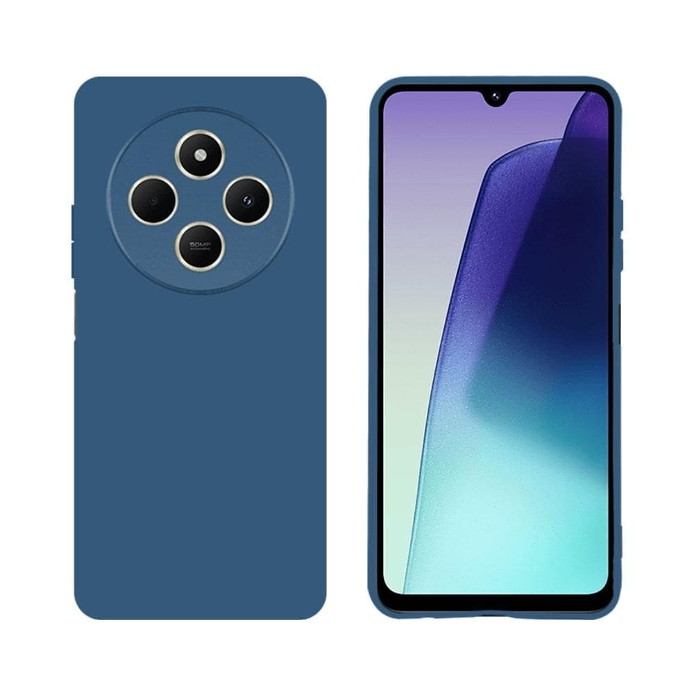 Capa Silicone Para Redmi 14C, Azul