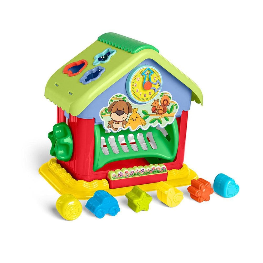 Brinquedo Educativo Casinha Com Blocos Mini House - Calesita