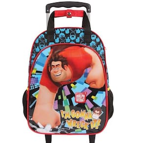 Mochila Com Rodinhas Detona Ralph 2 Carrinho