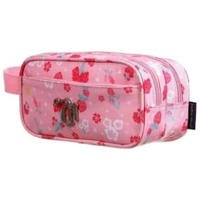 Estojo Triplo Capricho Liberty Floral Rosa