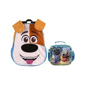Kit Escolar Puppy Dog Mochila De Costas + Lancheira Térmica