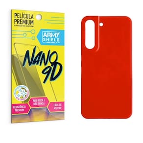Kit Capinha De Silicone Samsung S22 + Película De Cerâmica