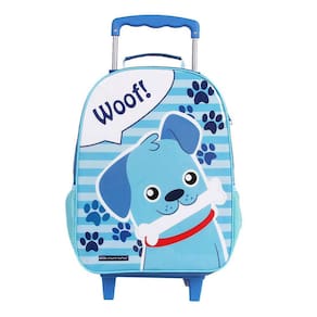 Mochila Escolar Com Rodinhas Cachorrinho Woof 11430 Dmw