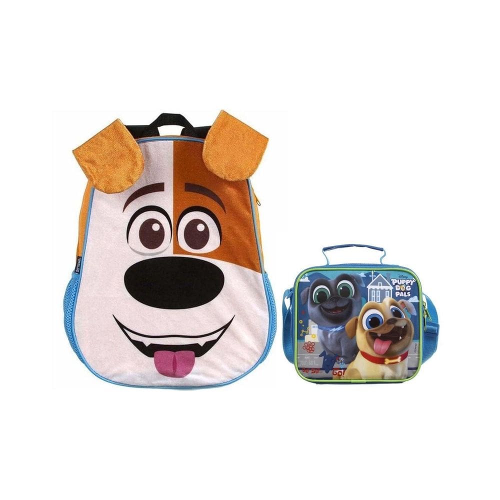 Kit Escolar Puppy Dog Mochila De Costas + Lancheira Térmica