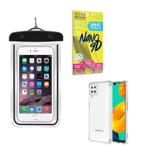 Capinha Samsung M32 + Capa A Prova Dágua + Película Nano 9D