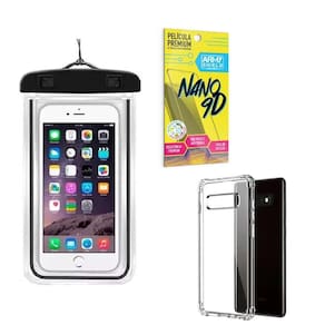 Capinha Samsung S10 + Capa A Prova Dágua + Película Nano 9D