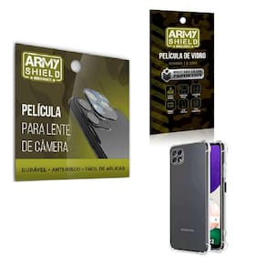 Película De Câmera E Tela Samsung A22 5G E Capinha Antishock