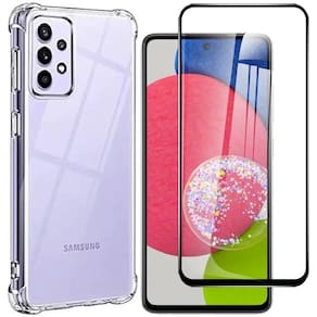Capa Capinha Samsung A52S + Película De Vidro 3D Blindada