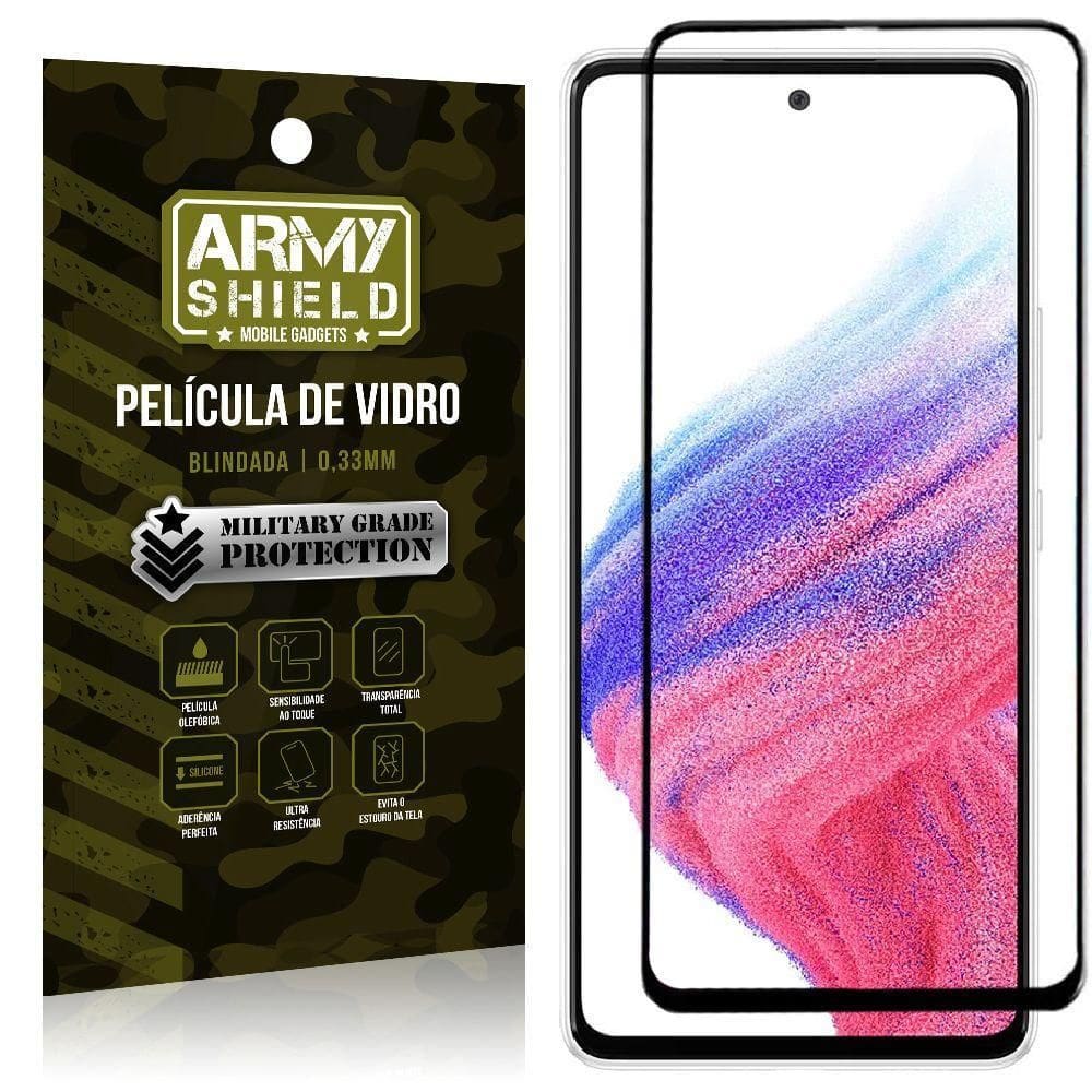 Película De Vidro 3D Samsung A53 Blindada Full Cover
