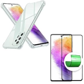Capa Capinha + Película 9D Cerâmica Samsung A73