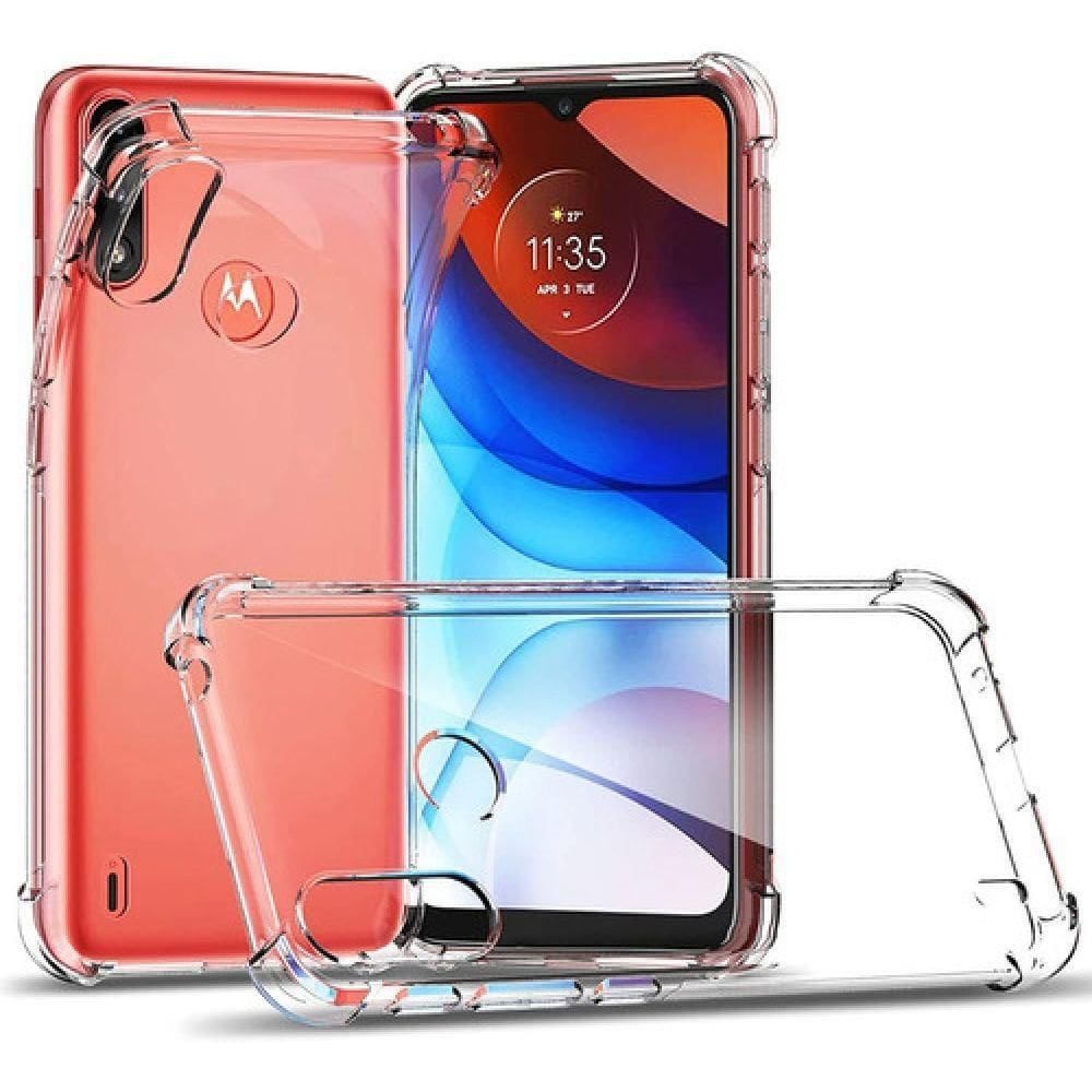 Capa Capinha Case Anti Shock Transparente Moto E7 Power