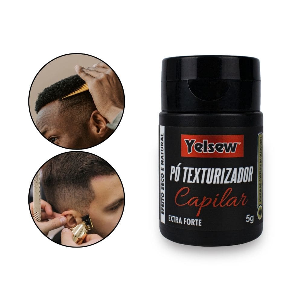 Pó Texturizador Capilar Extra Forte Efeito Seco 5g, Yelsew