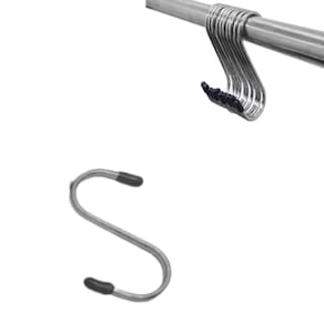 Kit 4 Ganchos Tipo Sem Para Suporte Parede Cozinha Sem Furos
