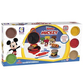 Kit Massinha Sanduicheira Do Mickey - Cotiplás