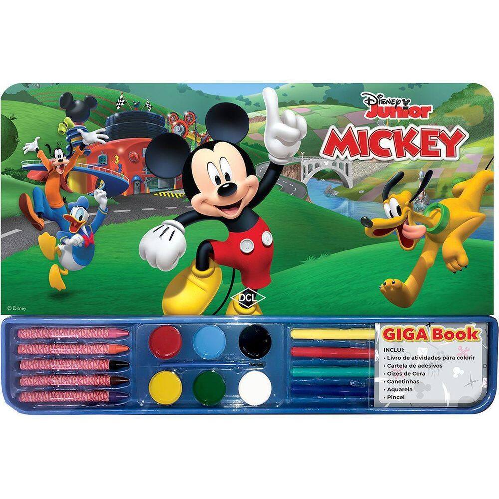 Livro Infantil Colorir Mickey Giga Book 46PGS