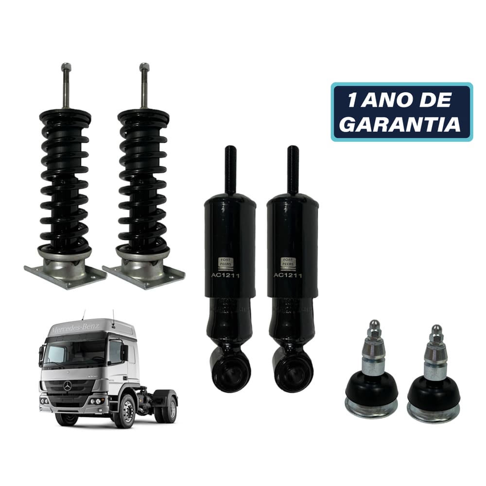 Kit de Amortecedores Cabine Mercedes-Benz Atego