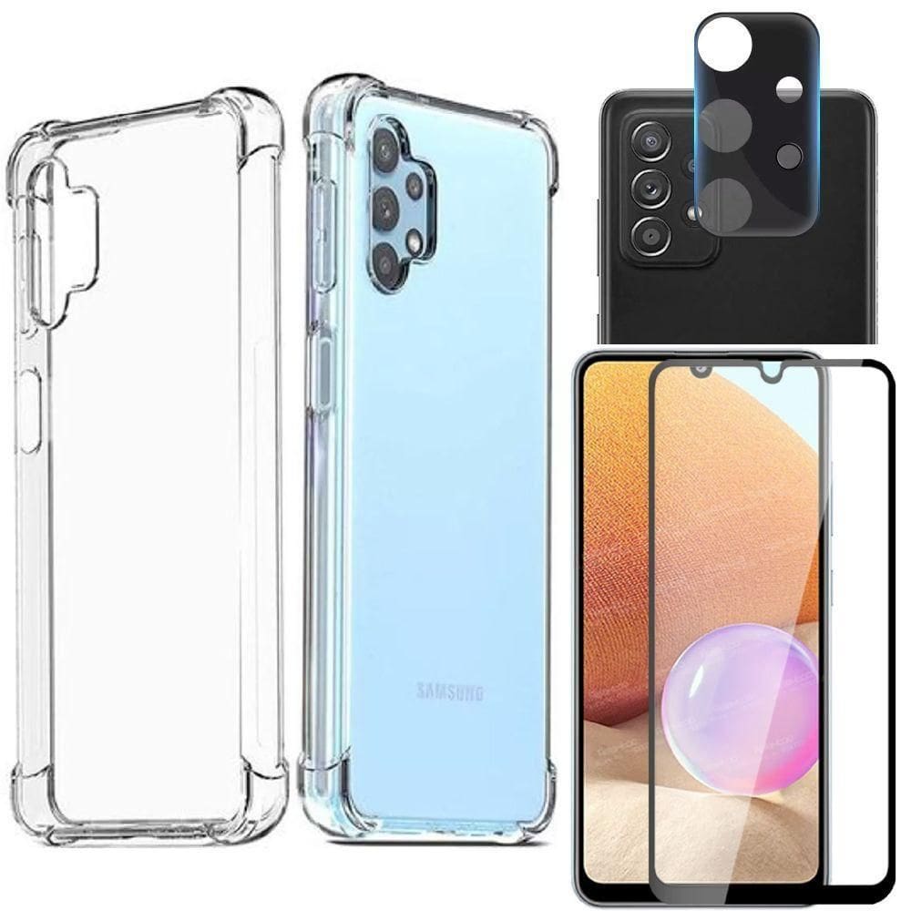 Capinha + Película 3D + Película De Câmera Samsung A32 4G