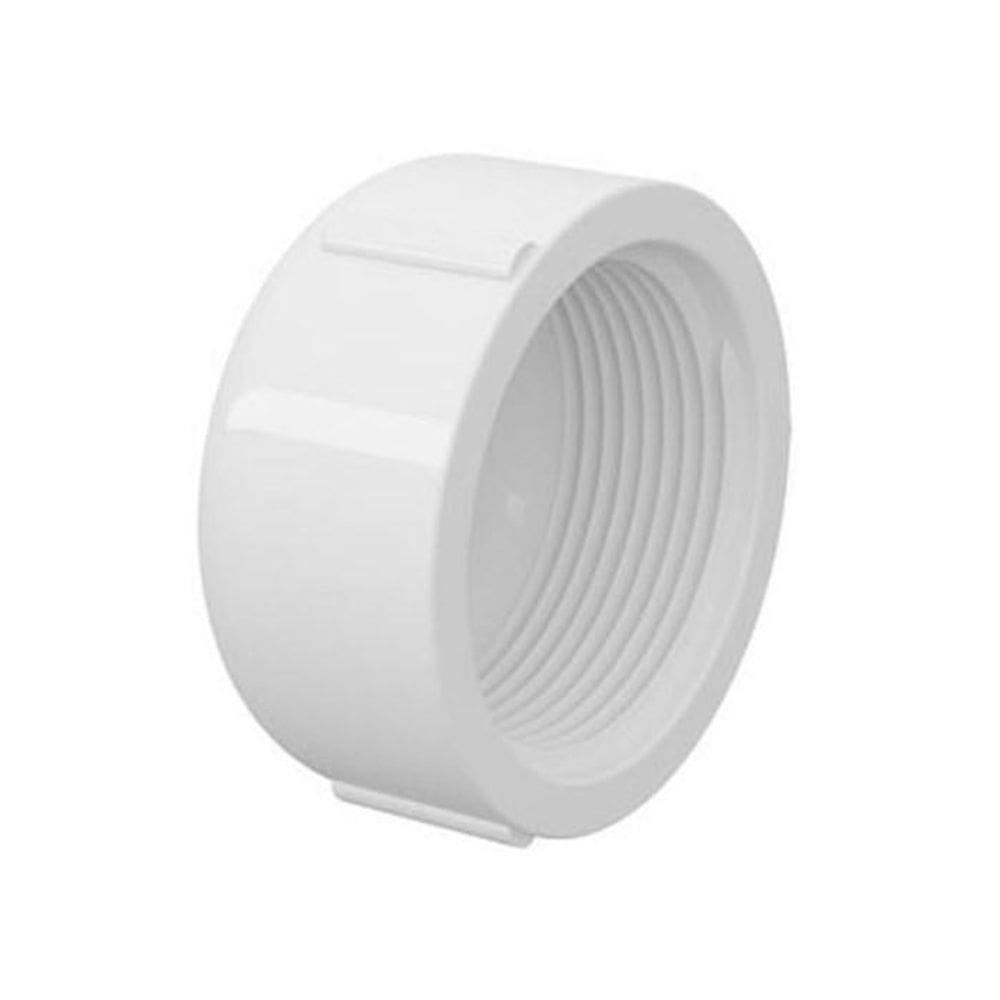 Tampão Cap Pvc Roscável 1.1/2 Branco  50Mm  Tigre