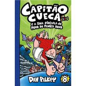 Livro Capitao Cueca - Vol 08 - E A Sina Ridicula Do Povo