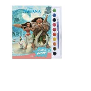 Livro De Pintura Aquarela Moana D2505 - Dcl