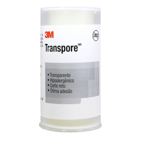 Transpore 100mm X 4.5m c/ Capa - 3M