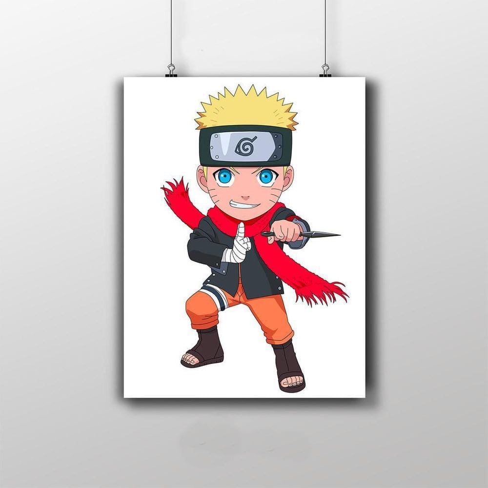 Placa Decorativa Naruto Uzumaki - Anime The Last Filme