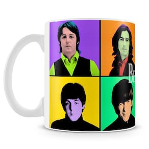 Caneca Personalizada The Beatles Integrantes