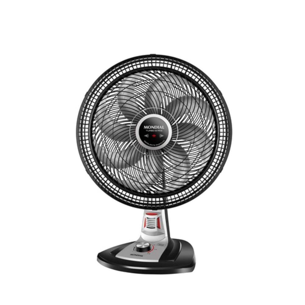 Ventilador Mesa Mondial Turbo 40cm Repelente Pastilha 127V