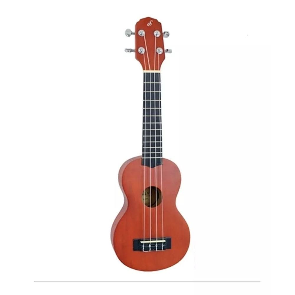 Ukulele Acústico Giannini Uks 21 Com Afinador E Palhetas