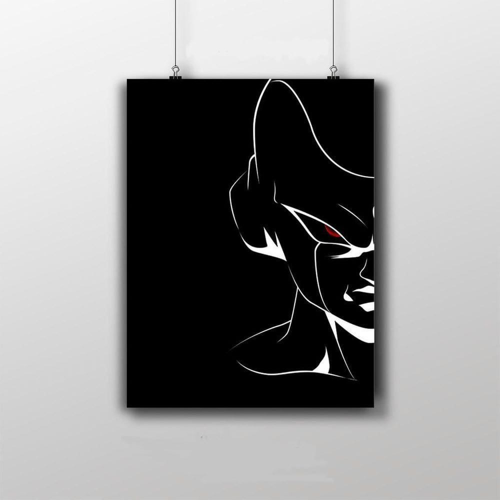 Placa Decorativa Freeza Black - Dragon Ball Anime