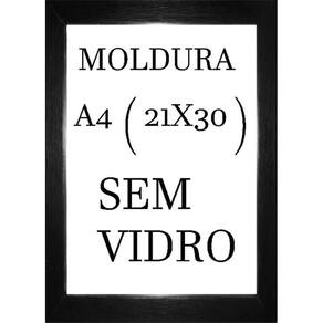 Moldura Certificado A4  21X30  Porta Retrato Sem Vidro