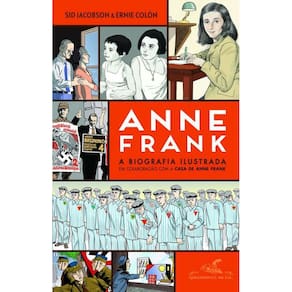 Livro Anne Frank - A Biografia Ilustrada