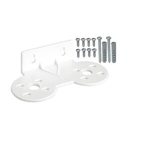 Suporte Plástico Duplo Para Filtro 10X2,5 Com Kit Parafusos