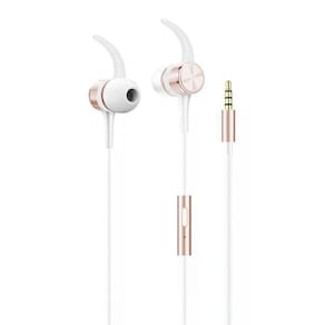 Fone De Ouvido Com Fio Microfone Rose Gold Esfnrg Geonav