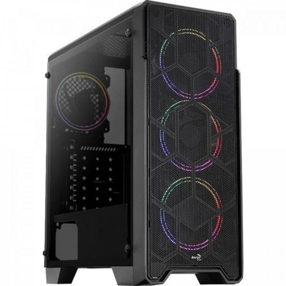 Gabinete Gamer Mid Tower Ore Saturn Frgb Aerocool