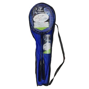 Jogo Badminton Completo Art Sport 2 Raquetes 3 Petecas E