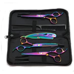 Kit Tesouras de Corte 6 Furta Cor - Lux Hair
