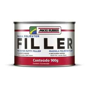 Massa Poliester Filler 900Gmaxi Rubber