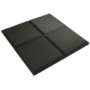 Kit Com 10 Placas De Espuma Acústica Antichamas Decorativa