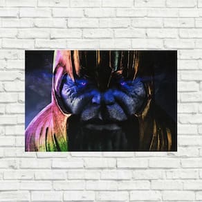 Placa Decorativa Thanos Marvel Wallpaper