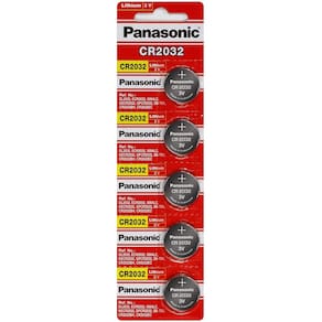 Blister 5 Unidades bateria cr 2032 panasonic pra Placa Mae