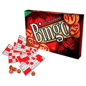 Bingo de Madeira - Jogo para Toda Família