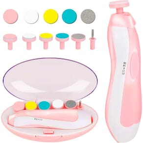 Lixador Refil Estojo Lixadeiras Tamanho Bebes Infantis Bebe