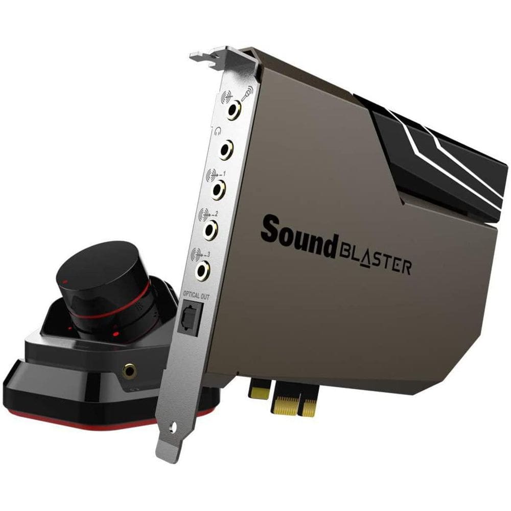 Placa Som Pci-E Sound Blaster Alta Resolução/Controle Áudio