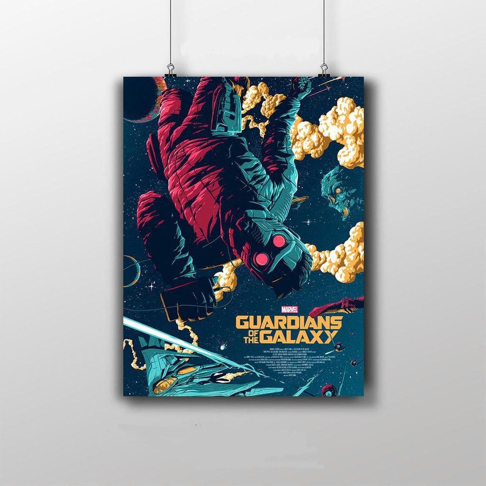 Placa Decorativa Guardiões Da Galáxia - Starlord Filme