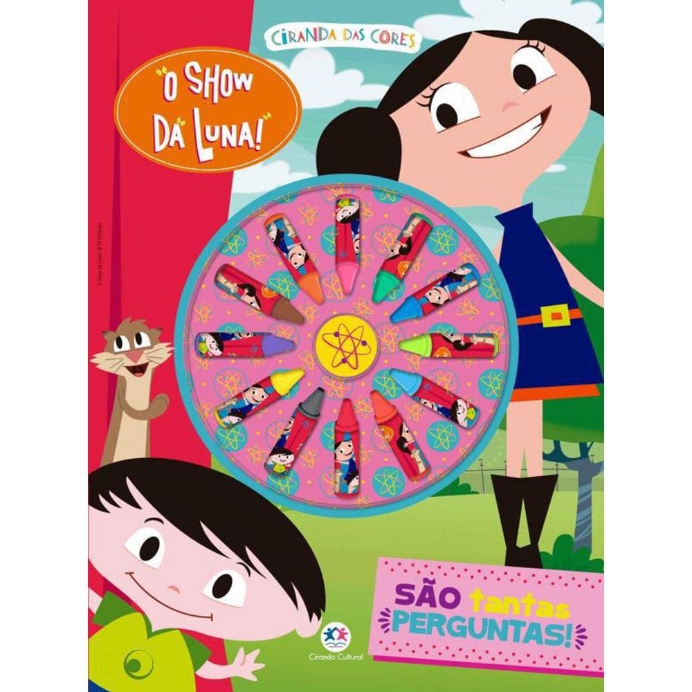 Livro O Show Da Luna - São Tantas Perguntas