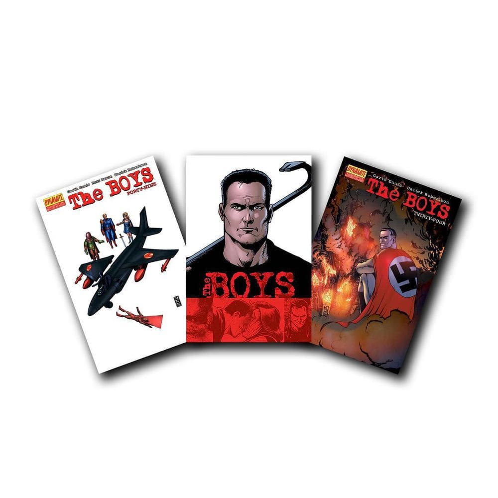 Kit 3 Placas Decorativas The Boys Decoração Mdf