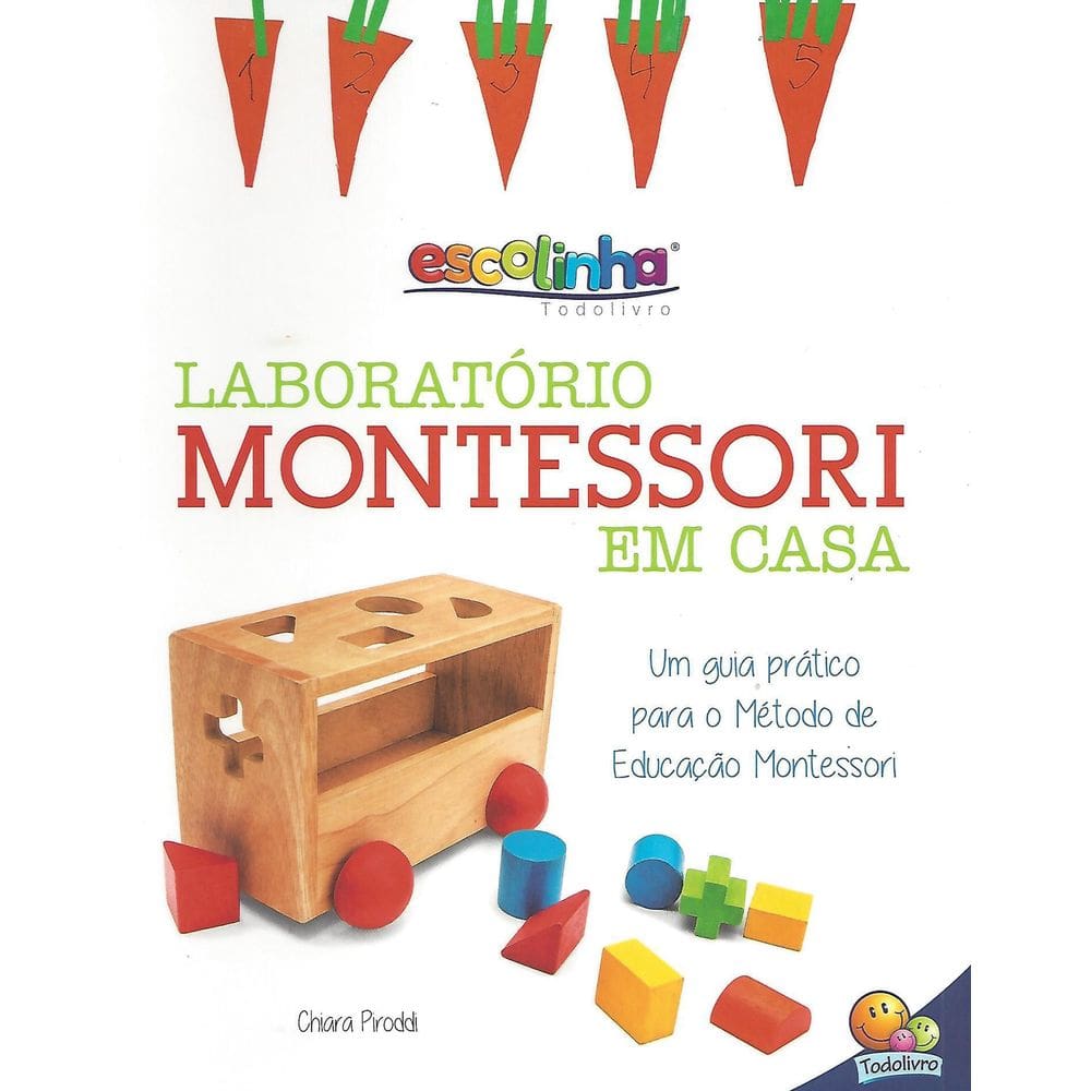 Livro Escolinha Laboratório Montessóri - Em Casa