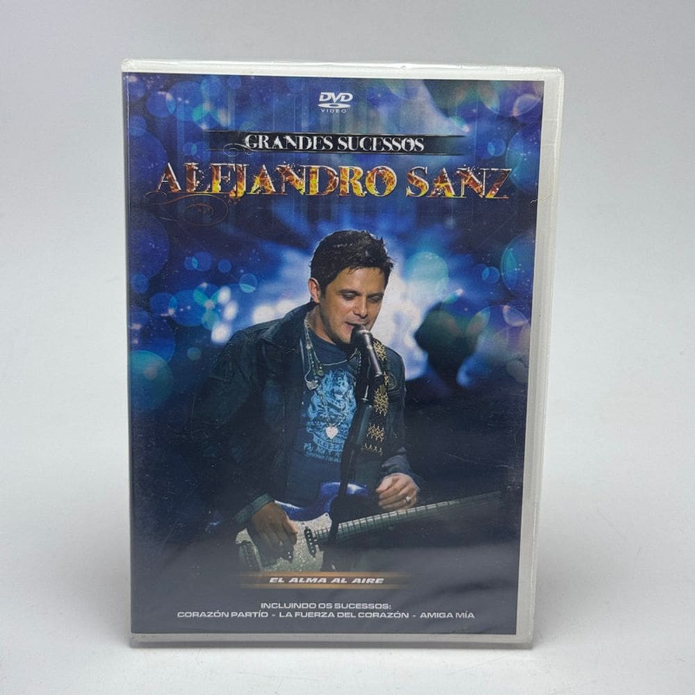 Dvd Alejandro Sanz - El Alma Al Aire